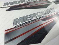 Mercury 115HP Four Stroke 2013-2017 Outboard Decal Kit
